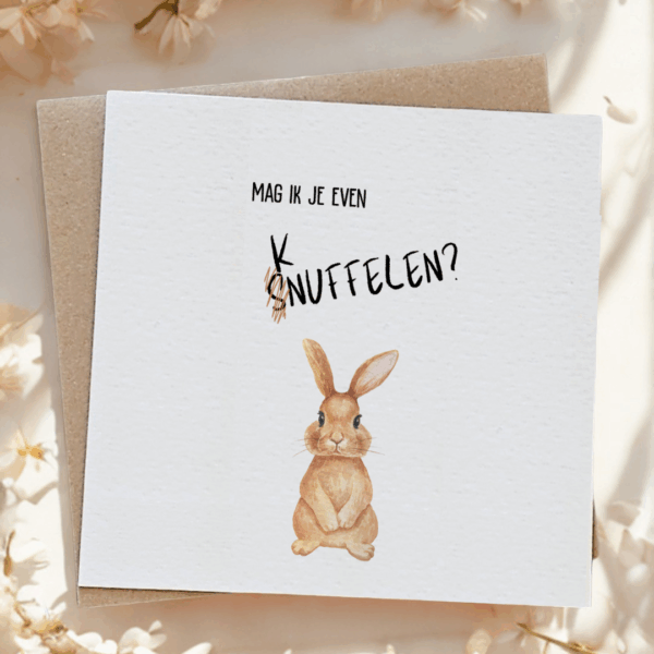 Kaart - Knuffelen